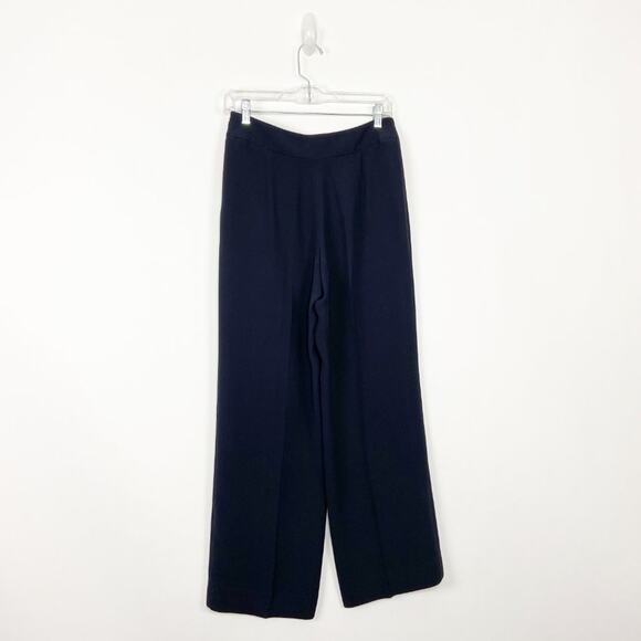 Giorgio Armani Dark NAVY BLUE 100% Silk Trouser Pants - Picture 6 of 8